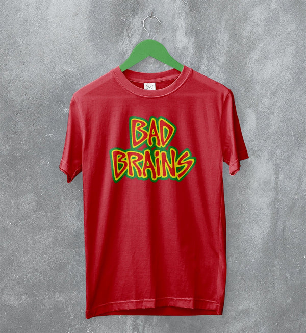Bad Brains Logo T-Shirt Punk Rock Shirt Hardcore Music Merch - WorldWideShirt