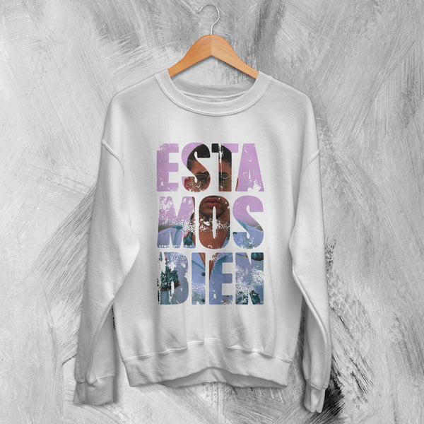 Bad Bunny Estamos Bien Sweatshirt Bad Bunny Sweater Rapper Shirt - WorldWideShirt