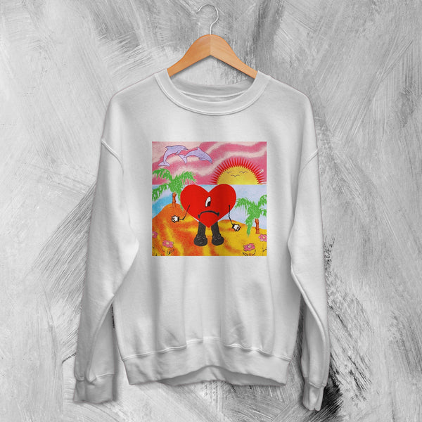 Bad Bunny Sweatshirt Un Verano Sin Ti Sweater Rapper Album Streetwear - WorldWideShirt