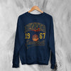 Basketball Since Forever Sweatshirt 1967 Denver Shirt University Merch - Navy Blue - WorldWideShirt