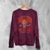 Basketball Since Forever Sweatshirt Balling For The Lord Shirt University Merch - Red Maroon - WorldWideShirt