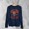 Basketball Since Forever Sweatshirt Balling For The Lord Shirt University Merch - Navy Blue - WorldWideShirt