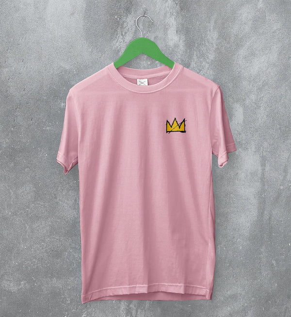 Basquiat Crown T-Shirt Jean - Michel Shirt Basquiat King Crown Logo - WorldWideShirt