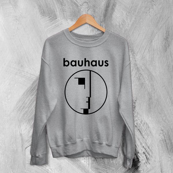 Bauhaus Logo Sweatshirt Rock Band Bauhaus Sweater Music Merchandise - WorldWideShirt