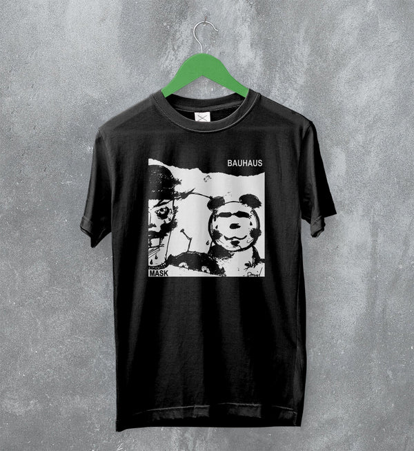 Bauhaus T-Shirt Mask Album Art Shirt Bauhaus Band Merch - WorldWideShirt