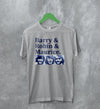 Bee Gees T-Shirt Barry Robin Maurice Rare Design 70s Gibb Disco Shirt - WorldWideShirt