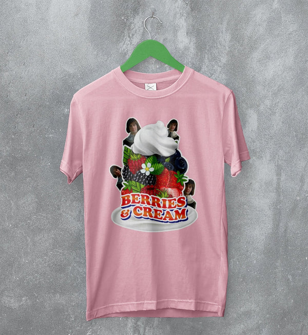 Berries & Cream T-Shirt Vintage Tiktok Shirt Berries & Cream Meme - WorldWideShirt