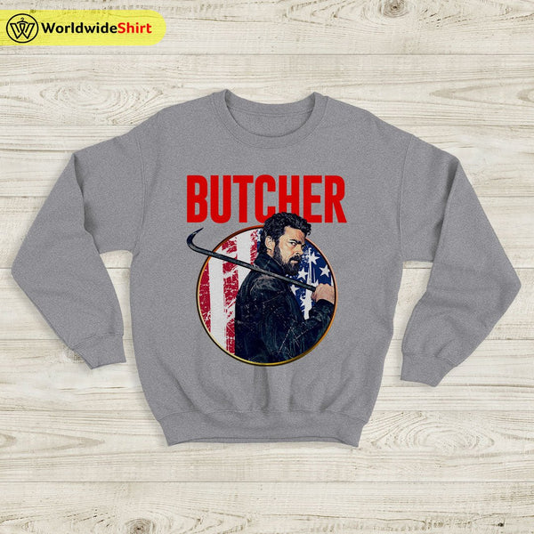 Billy Butcher Vintage 90's Sweatshirt The Boys Shirt TV Show Shirt - WorldWideShirt