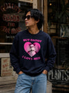 Bjork Lover Sweatshirt Love Bjork Shirt Pop Bjork Greatest Hits Graphic Crewneck - Navy Blue - WorldWideShirt