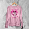 Bjork Lover Sweatshirt Love Bjork Shirt Pop Bjork Greatest Hits Graphic Crewneck - Light Pink - WorldWideShirt