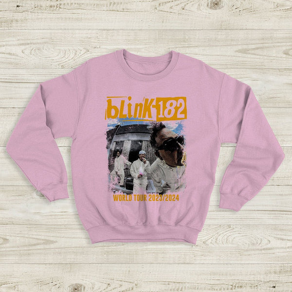 Blink-182 World Tour 2023-2024 Sweatshirt Blink-182 Shirt Music Shirt - WorldWideShirt