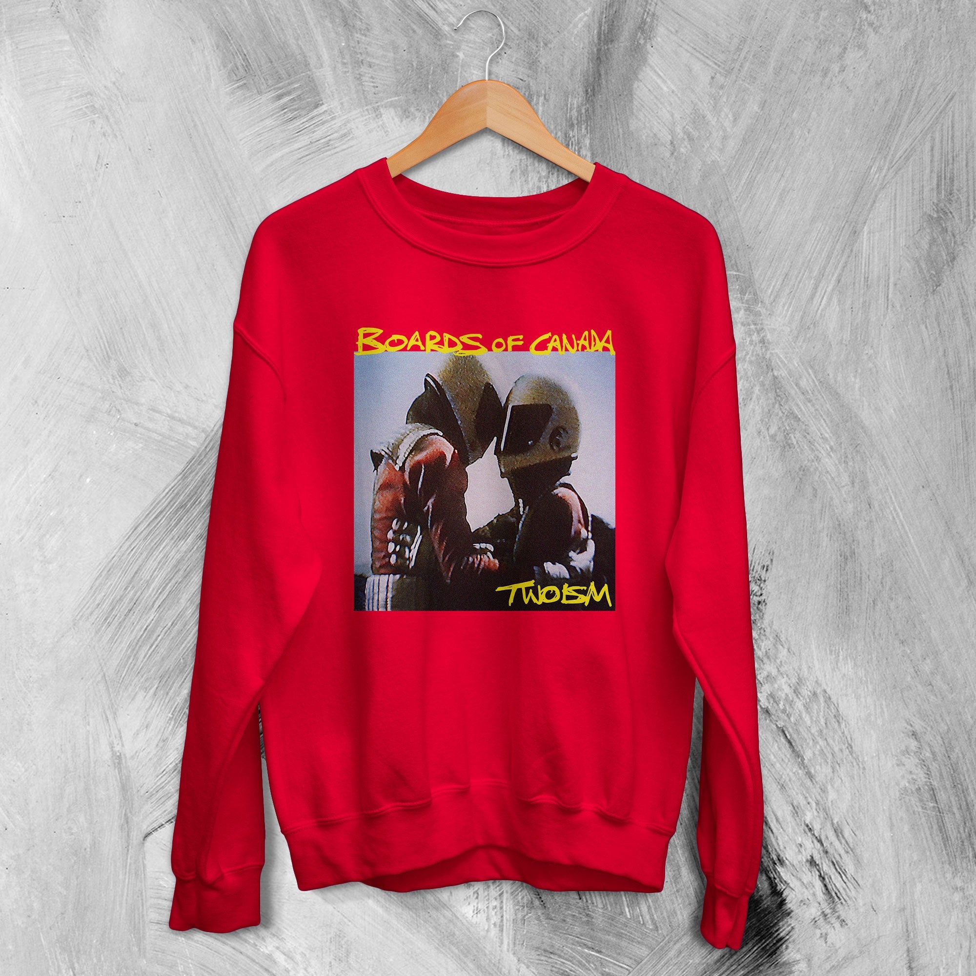 Boards Of Canada Sweatshirt Twoism Album Art Sweater Electronic Music– WorldWideShirt