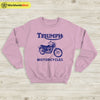Bob Dylan Triumph Vintage 90's Sweatshirt Bob Dylan Shirt Music Shirt - WorldWideShirt