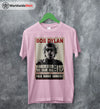Bob Dylan Vintage UK Tour T Shirt Bob Dylan Shirt Music Shirt - WorldWideShirt