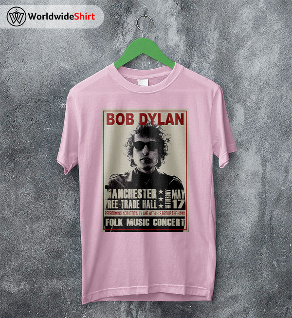 Bob Dylan Vintage UK Tour T Shirt Bob Dylan Shirt Music Shirt - WorldWideShirt