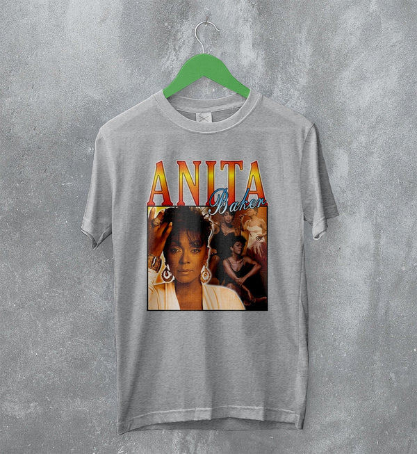 Bootleg Anita Baker T-Shirt Vintage Anita Baker Shirt Soul Music Merch - WorldWideShirt