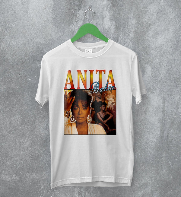 Bootleg Anita Baker T-Shirt Vintage Anita Baker Shirt Soul Music Merch - WorldWideShirt