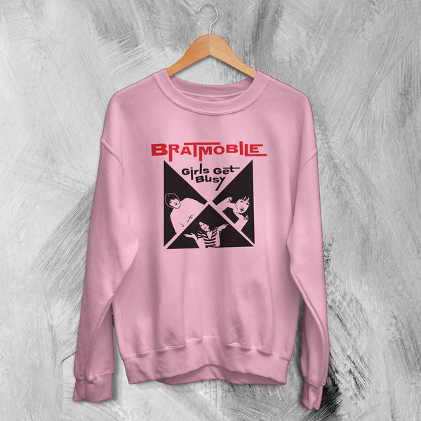 Bratmobile Sweatshirt Riot Grrrl Band Merch Vintage Album Music Sweater - WorldWideShirt