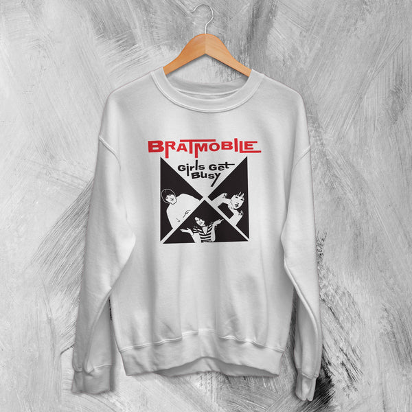Bratmobile Sweatshirt Riot Grrrl Band Merch Vintage Album Music Sweater - WorldWideShirt