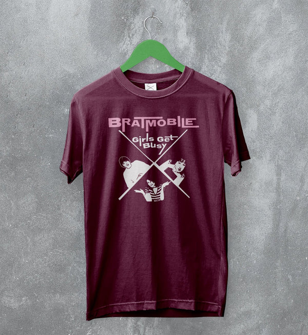 Bratmobile T-Shirt Riot Grrrl Band Merch Vintage Album Music Shirt - WorldWideShirt