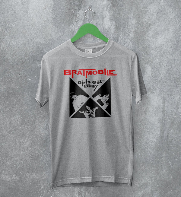 Bratmobile T-Shirt Riot Grrrl Band Merch Vintage Album Music Shirt - WorldWideShirt