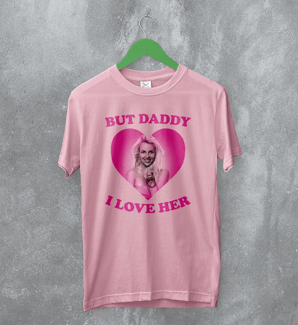 Britney Spears Lover T-Shirt Pop Love Britney Spears Shirt Pop Princess Tee - Light Pink - WorldWideShirt