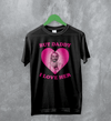 Britney Spears Lover T-Shirt Pop Love Britney Spears Shirt Pop Princess Tee - Black - WorldWideShirt