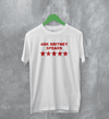 Britney Spears T-Shirt Pop Ask Britney Spears Shirt Pop Princess Music Tee - White - WorldWideShirt