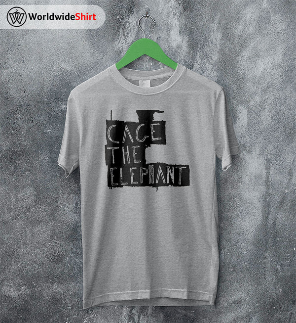 Cage the Elephant Merch Tour Vintage T Shirt Cage The Elephant Shirt - WorldWideShirt
