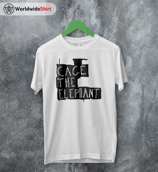 Cage the Elephant Merch Tour Vintage T Shirt Cage The Elephant Shirt - WorldWideShirt