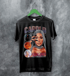 Cardi B Bootleg T-Shirt Rap Cardi B Shirt Retro Rapper Style Tee Music Streetwear - Black - WorldWideShirt