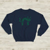 Cavetown Cat Sweatshirt CatTown Cavetown Shirt Indie Pop Music Merch - Navy Blue - WorldWideShirt