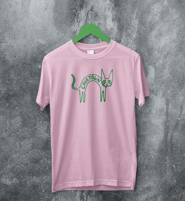 Cavetown Cat T-Shirt CatTown Cavetown Shirt Indie Pop Music Merch - Light Pink - WorldWideShirt