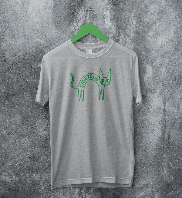 Cavetown Cat T-Shirt CatTown Cavetown Shirt Indie Pop Music Merch - Sport Grey - WorldWideShirt