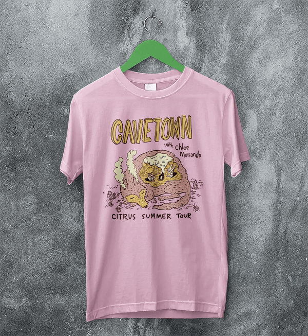 Cavetown Citrus Summer Tour T-Shirt The Cavetown And Chloe Moriondo Shirt - Light Pink - WorldWideShirt