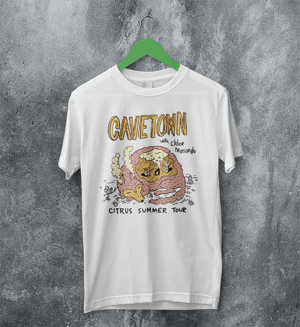 Cavetown Citrus Summer Tour T-Shirt The Cavetown And Chloe Moriondo Shirt - White - WorldWideShirt