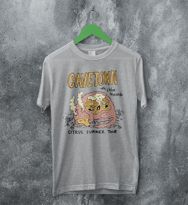 Cavetown Citrus Summer Tour T-Shirt The Cavetown And Chloe Moriondo Shirt - Sport Grey - WorldWideShirt