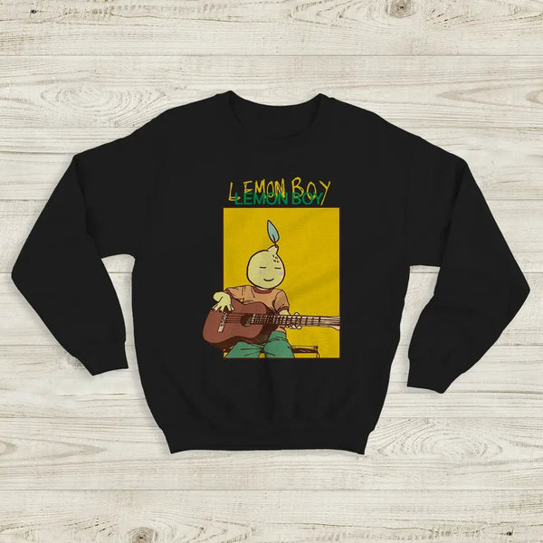 Cavetown Lemon Boy Sweatshirt Indie Pop Cavetown Shirt Rock Music Merch - Black - WorldWideShirt
