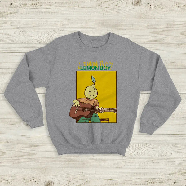 Cavetown Lemon Boy Sweatshirt Indie Pop Cavetown Shirt Rock Music Merch - Sport Grey - WorldWideShirt