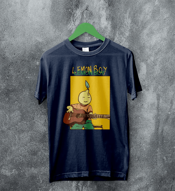 Cavetown Lemon Boy T-Shirt Indie Pop Cavetown Shirt Rock Music Merch - Navy Blue - WorldWideShirt