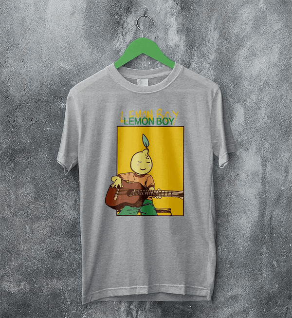 Cavetown Lemon Boy T-Shirt Indie Pop Cavetown Shirt Rock Music Merch - Sport Grey - WorldWideShirt