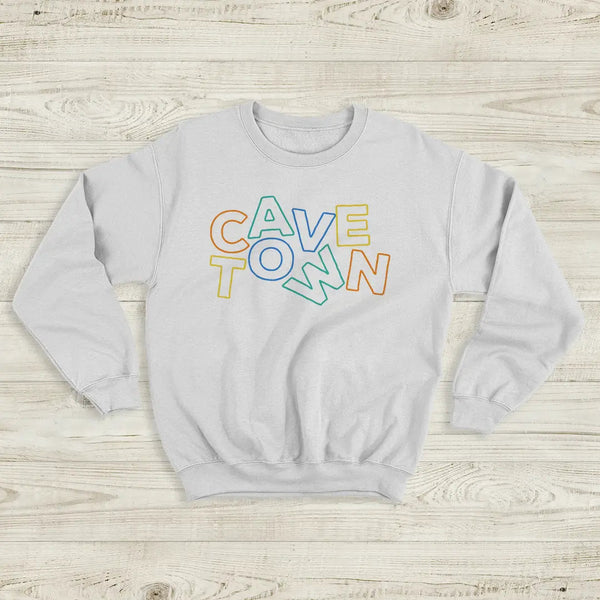 Cavetown Logo Sweatshirt Alt Indie Cavetown Shirt Vintage Aesthetic Merch - White - WorldWideShirt