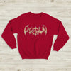 Cavetown Logo Sweatshirt Indie Bat Cavetown Shirt Gentle Ukulele Music Merch - Red - WorldWideShirt