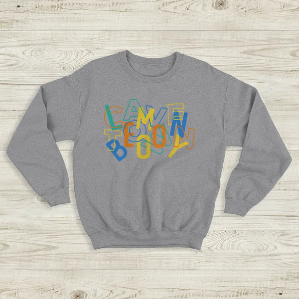 Cavetown Logo Sweatshirt Vintage Lemon Boy Shirt Tour Indie Fan Cavetown Tee - Sport Grey - WorldWideShirt
