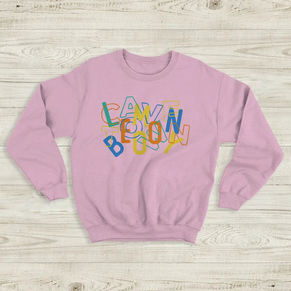 Cavetown Logo Sweatshirt Vintage Lemon Boy Shirt Tour Indie Fan Cavetown Tee - Light Pink - WorldWideShirt