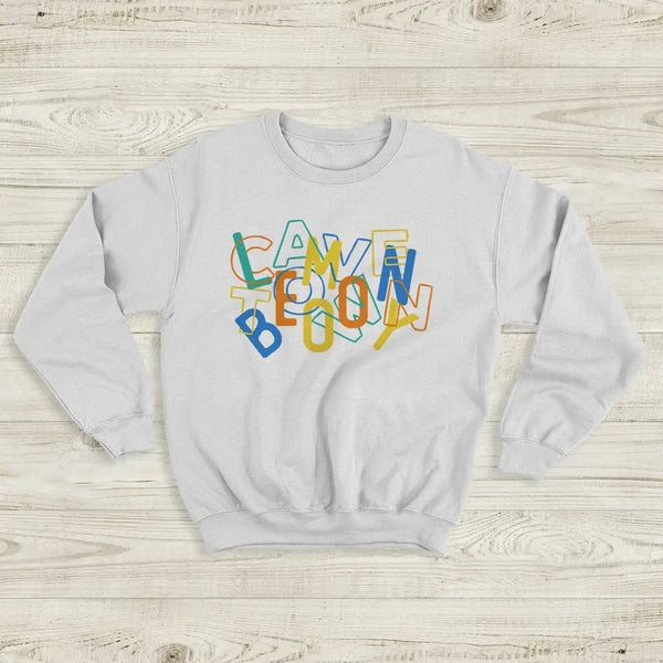 Cavetown Logo Sweatshirt Vintage Lemon Boy Shirt Tour Indie Fan Cavetown Tee - White - WorldWideShirt