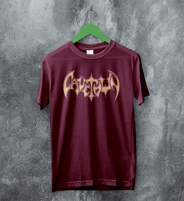 Cavetown Logo T-Shirt Indie Bat Cavetown Shirt Gentle Ukulele Music Merch - Red Maroon - WorldWideShirt