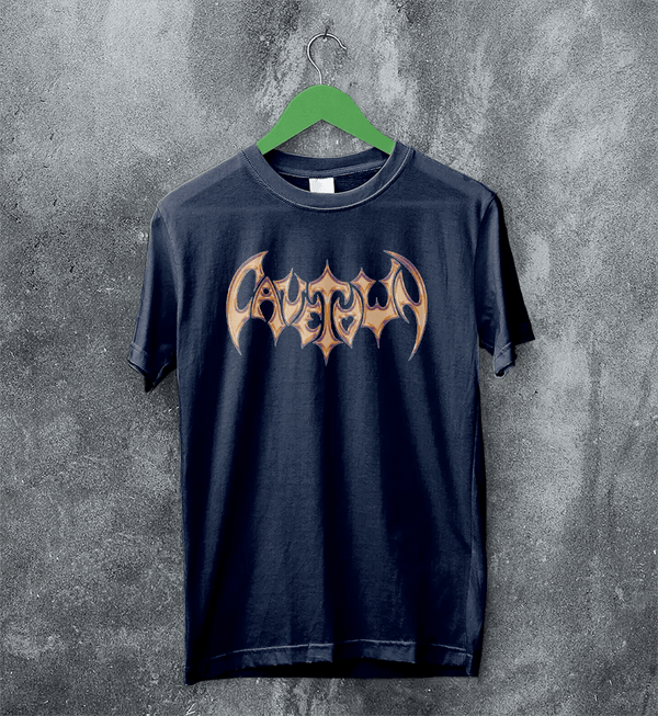 Cavetown Logo T-Shirt Indie Bat Cavetown Shirt Gentle Ukulele Music Merch - Navy Blue - WorldWideShirt
