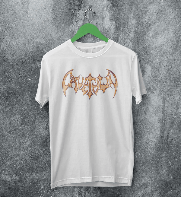 Cavetown Logo T-Shirt Indie Bat Cavetown Shirt Gentle Ukulele Music Merch - White - WorldWideShirt