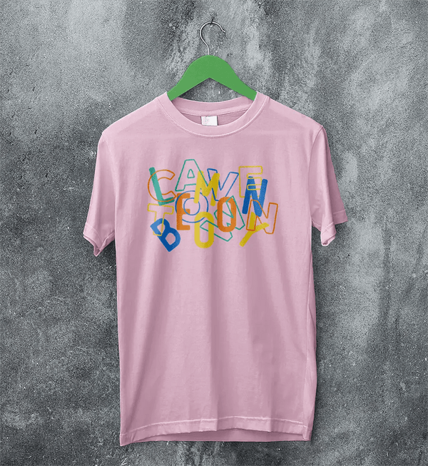 Cavetown Logo T-Shirt Vintage Lemon Boy Shirt Tour Indie Fan Cavetown Tee - Light Pink - WorldWideShirt